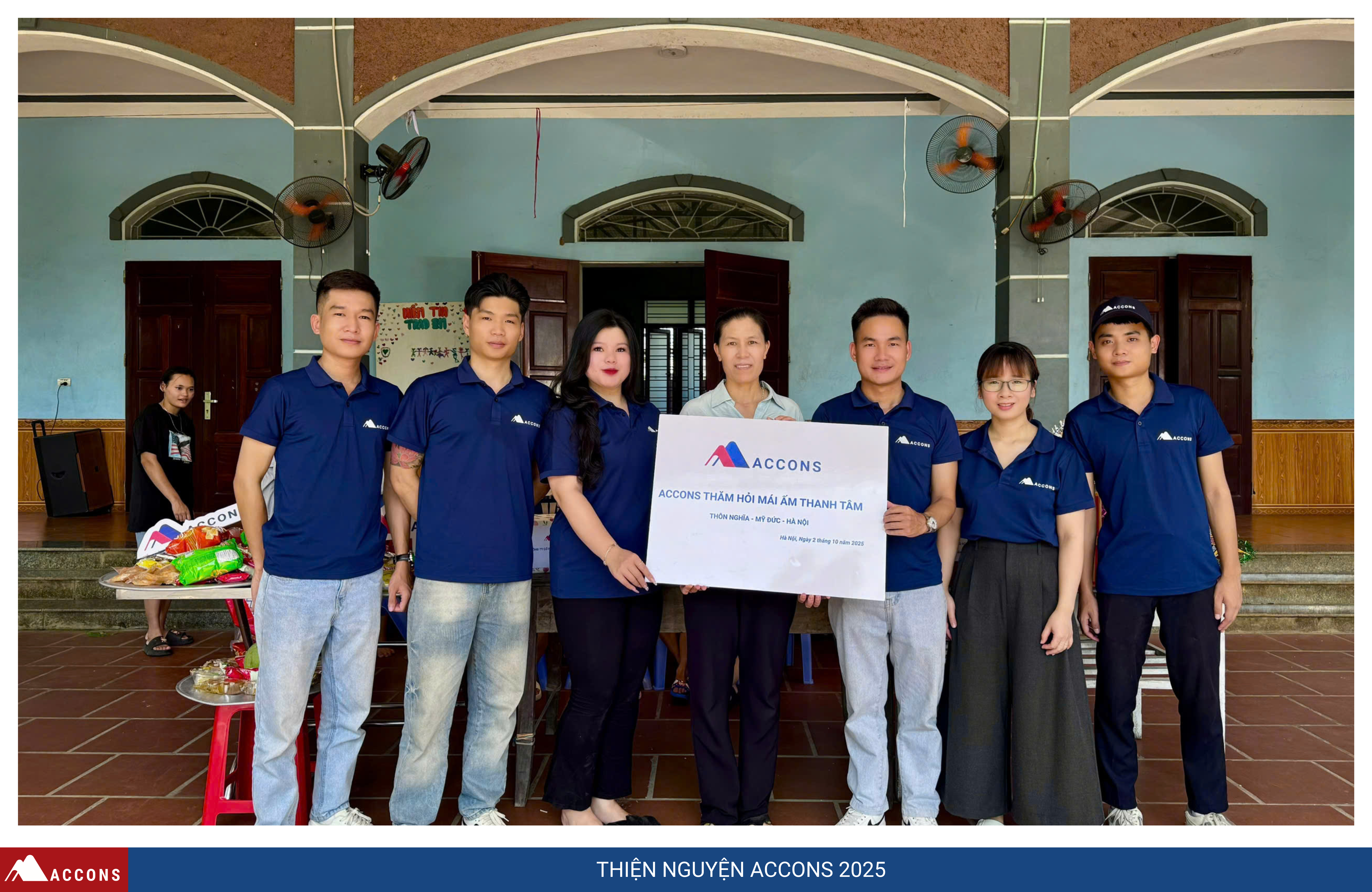 LAN TỎA YÊU THƯƠNG: ACCONS MANG NGÀY HỘI TRĂNG RẰM ĐẾN MÁI ẤM THANH TÂM